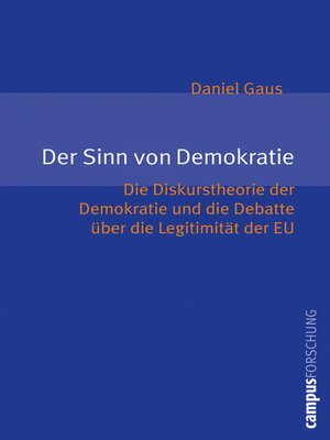cover image of Der Sinn von Demokratie